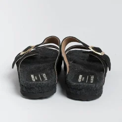 MANEBI - Sandali Bassi - Nordic Sandals - Nero<Collezione Scarpe Donna Sandali Bassi