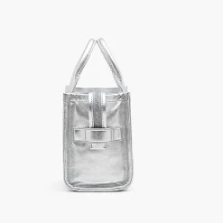 Marc Jacobs - 2F3Htt004H01-040 - The Leather Small Tote Bag - Silver<Collezione Borse Donna Borse A Tracolla