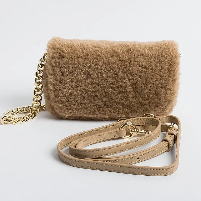 Marc Jacobs - H02 - Mini Bag Borsa A Tracolla - Teddy Camel<Collezione Borse Donna Mini Bags
