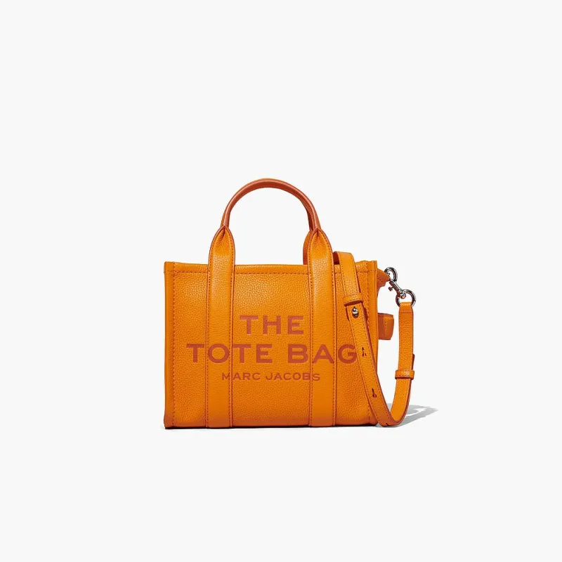 Marc Jacobs - H004L01Pf21_841 - The Leather Smalltote Bag - Scorched Orange<Collezione Borse Donna Borse A Mano