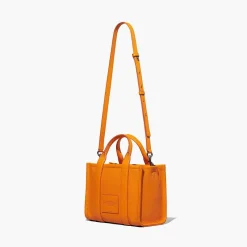 Marc Jacobs - H004L01Pf21_841 - The Leather Smalltote Bag - Scorched Orange<Collezione Borse Donna Borse A Mano