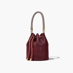Marc Jacobs - H652L01Pf22 - Secchiello - Rosso Chianti<Collezione Borse Donna Borse A Tracolla