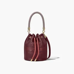 Marc Jacobs - H652L01Pf22 - Secchiello - Rosso Chianti<Collezione Borse Donna Borse A Tracolla