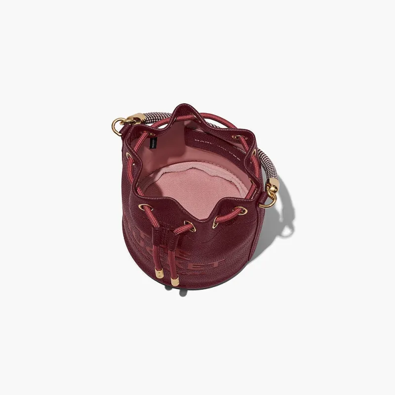 Marc Jacobs - H652L01Pf22 - Secchiello - Rosso Chianti<Collezione Borse Donna Secchielli