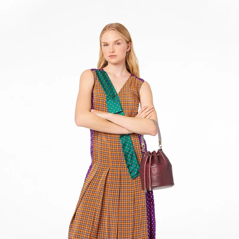 Marc Jacobs - H652L01Pf22 - Secchiello - Rosso Chianti<Collezione Borse Donna Secchielli