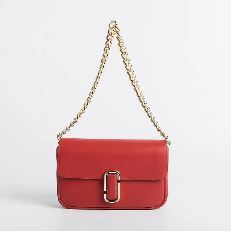 Marc Jacobs - J Marc -H956L01Pf22 - Rosso<Collezione Borse Donna Borse A Spalla