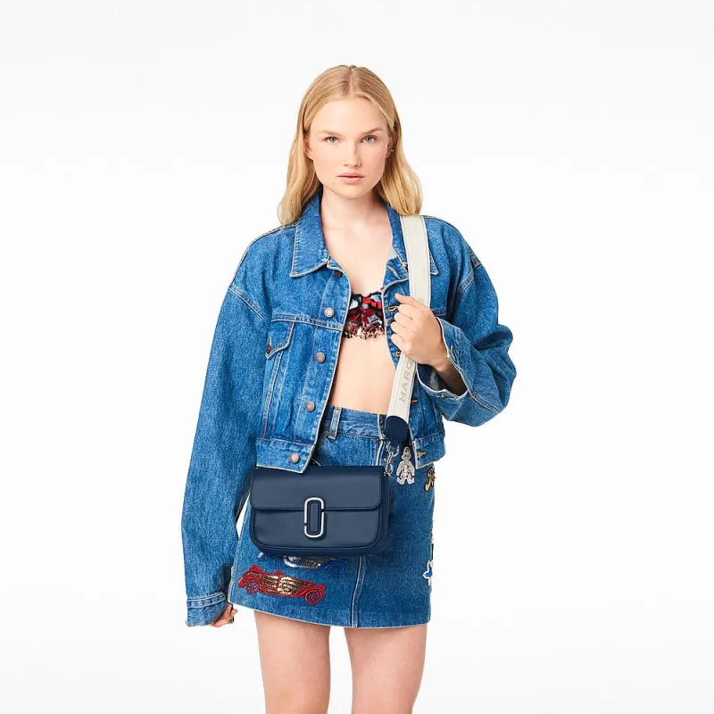 Marc Jacobs - J Marc -H956L01Pf22 - Blu<Collezione Borse Donna Borse A Spalla