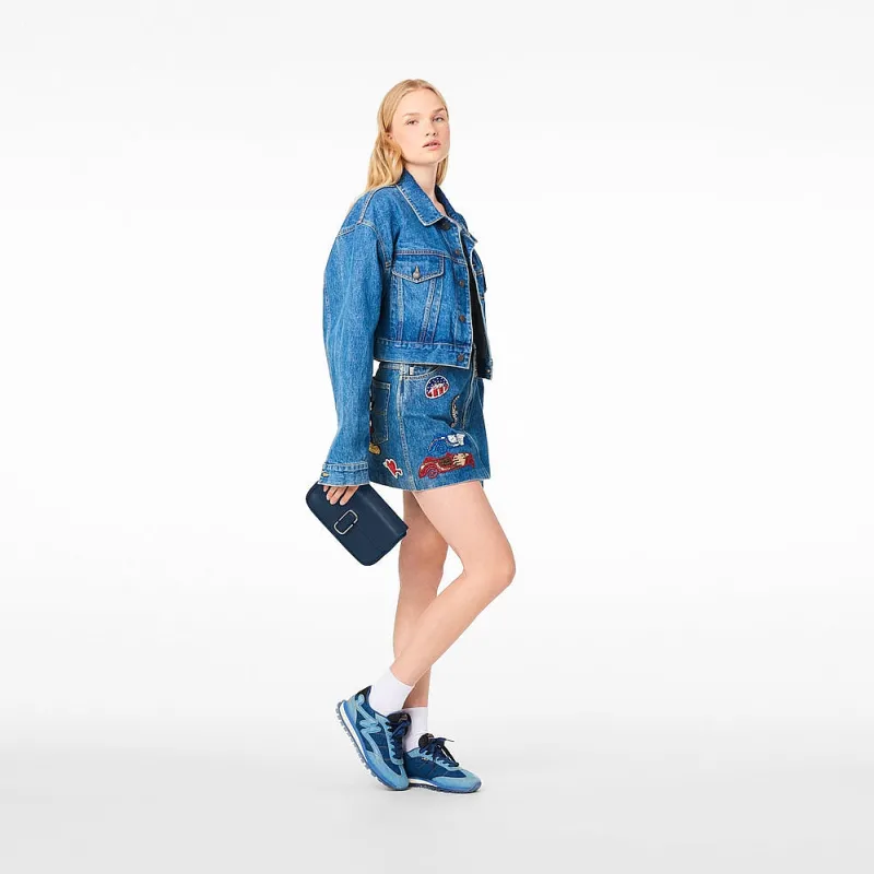 Marc Jacobs - J Marc -H956L01Pf22 - Blu<Collezione Borse Donna Borse A Spalla
