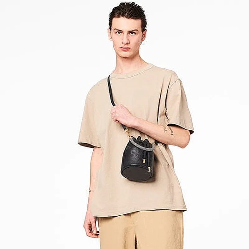 Marc Jacobs - 2S3Hcr058H03 - Secchiello Micro - Nero<Collezione Borse Donna Borse A Tracolla