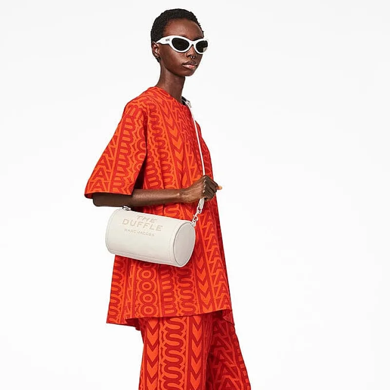 Marc Jacobs - The Duffle- Bauletto - Bianco<Collezione Borse Donna Borse A Mano