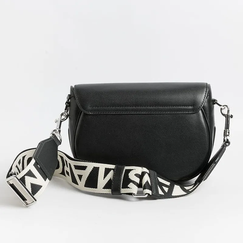 Marc Jacobs - The J Marc Saddle Bag - Black<Collezione Borse Donna Borse A Tracolla