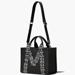 Marc Jacobs - The Medium Tote Bag - 07H02 - Black White<Collezione Borse Donna Borse A Tracolla
