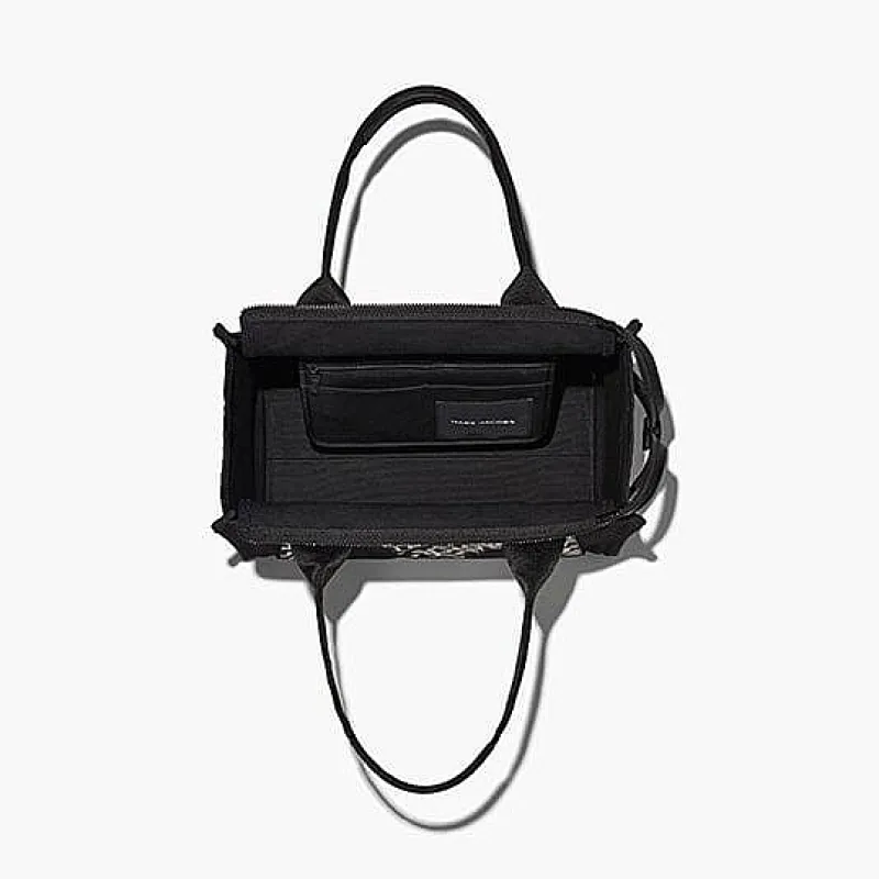 Marc Jacobs - The Medium Tote Bag - 07H02 - Black White<Collezione Borse Donna Borse A Tracolla