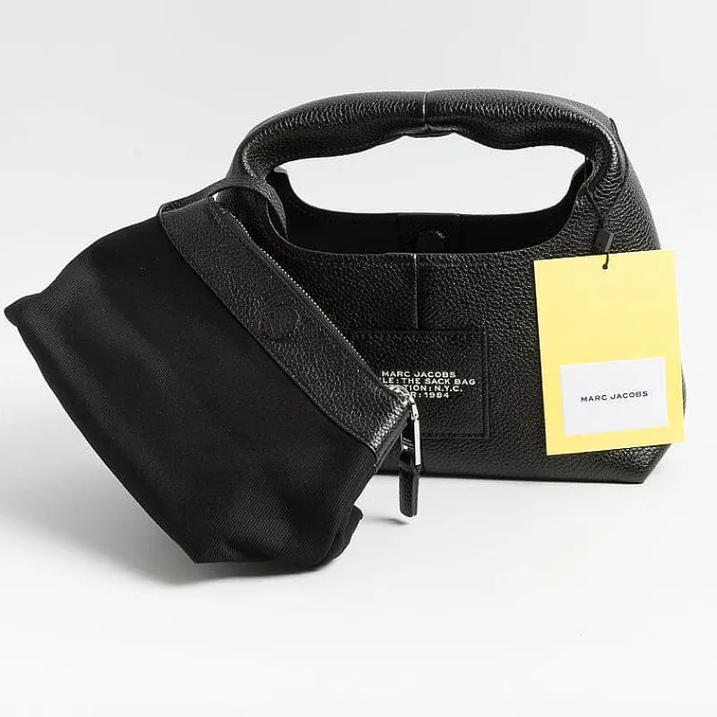 Marc Jacobs - The Mini Sack Bag - Black<Collezione Borse Donna Borse A Mano
