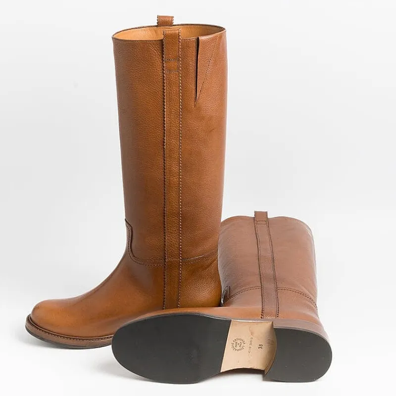Maretto - Stivali Alla Cavallerizza - 1445 - Cuoio<Collezione Scarpe Donna Stivali