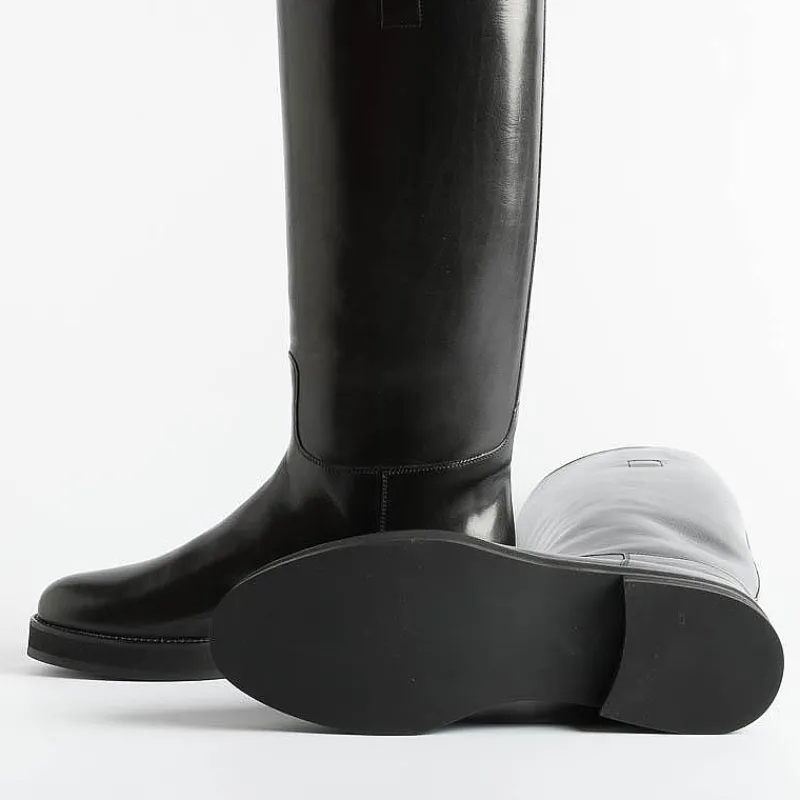 Maretto - Stivali Alla Cavallerizza - 9631 - Nero<Collezione Scarpe Donna Stivali