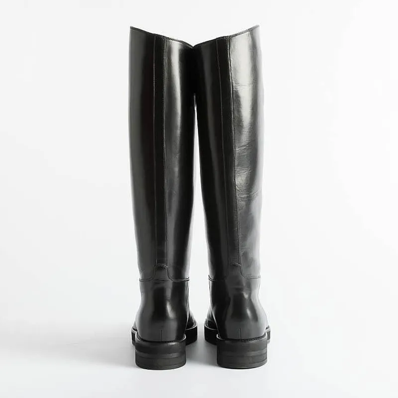 Maretto - Stivali Alla Cavallerizza - 9631 - Nero<Collezione Scarpe Donna Stivali