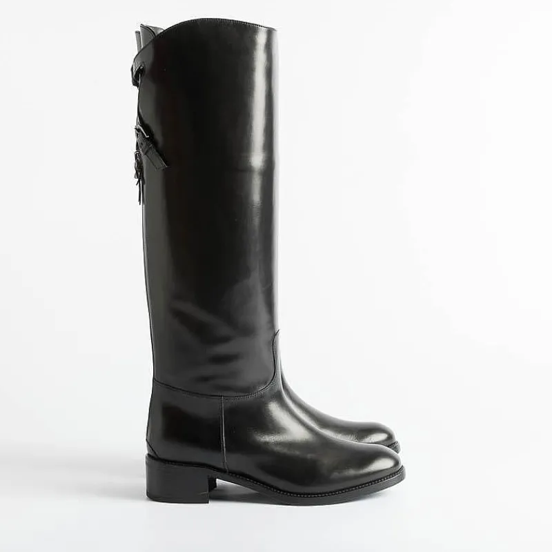 Maretto - Stivali Con Zip - 9633 - Nero<Collezione Scarpe Donna Stivali