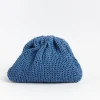 MARIA LA ROSA - Borsa A Tracolla - Mini Game Crochet - Blue<Collezione Borse Donna Mini Bags
