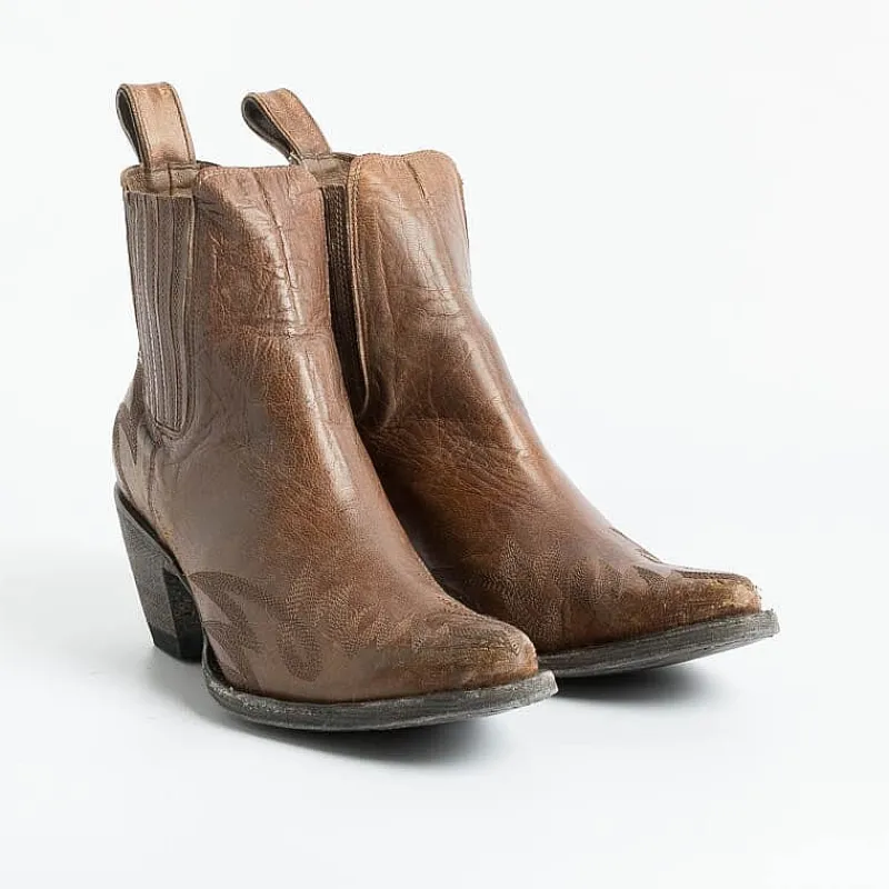 MEXICANA - Collezione Donna Mexicana - Texano - Bl2497 - Vesuvio Cuoio<Collezione Scarpe Donna Texani