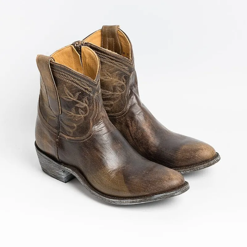 MEXICANA - Collezione Donna Mexicana - Texano - L644 - Ochre Cuoio<Collezione Scarpe Donna Texani