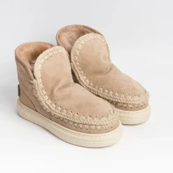 Mou - Stivaletto - 411001A - Camoscio - Beige<Collezione Scarpe Donna Stivaletti