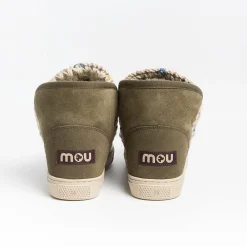 Mou - Stivaletto - 111057A - Moo - Camoscio - Green<Collezione Scarpe Donna Stivaletti