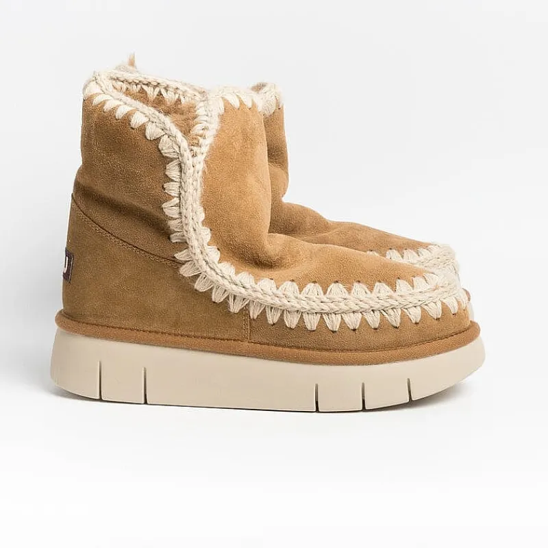 Mou - Stivaletto - Bounce - 531002 - Camoscio - Cognac<Collezione Scarpe Donna Stivaletti
