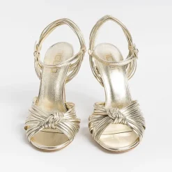 NCUB - Sandali Con Tacco - Sole 20 - Laminato Platino<Collezione Scarpe Donna Sandali Con Tacco
