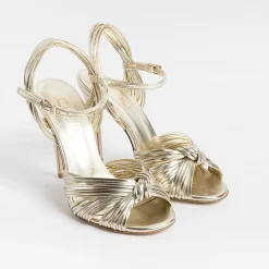 NCUB - Sandali Con Tacco - Sole 20 - Laminato Platino<Collezione Scarpe Donna Sandali Con Tacco