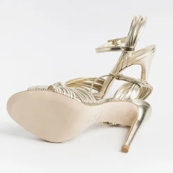 NCUB - Sandali Con Tacco - Sole 20 - Laminato Platino<Collezione Scarpe Donna Sandali Con Tacco