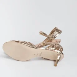 NCUB - Sandali Con Tacco - Luna 22 - Laminato Rosato<Collezione Scarpe Donna Sposa