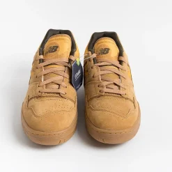 NEW BALANCE - Collezione Uomo New Balance - Sneakers Bb550Wea - Camoscio Cuoio<Collezione Scarpe Uomo Sneakers