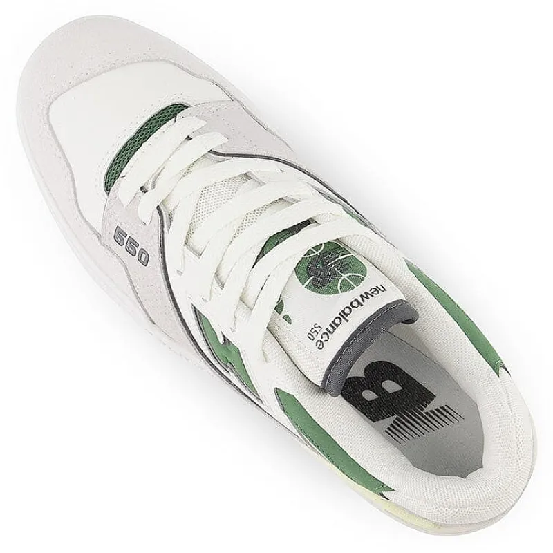 NEW BALANCE - Collezione Donna New Balance - Sneakers Bbw550Sg - Bianco Verde<Collezione Scarpe Donna Sneakers