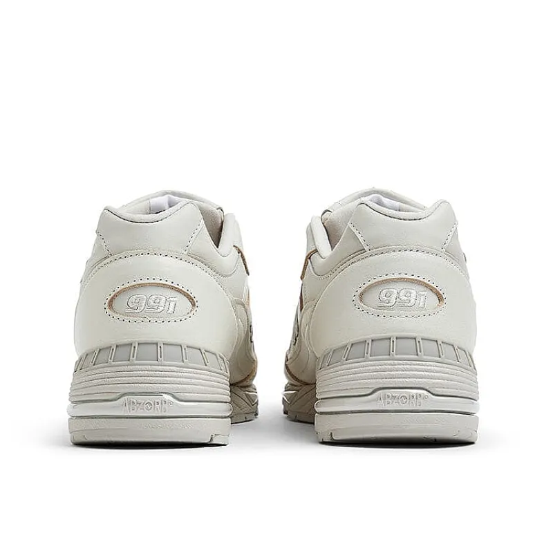 NEW BALANCE - Collezione Uomo New Balance - Sneakers M991Ow - Pelle Bianco<Collezione Scarpe Uomo Sneakers