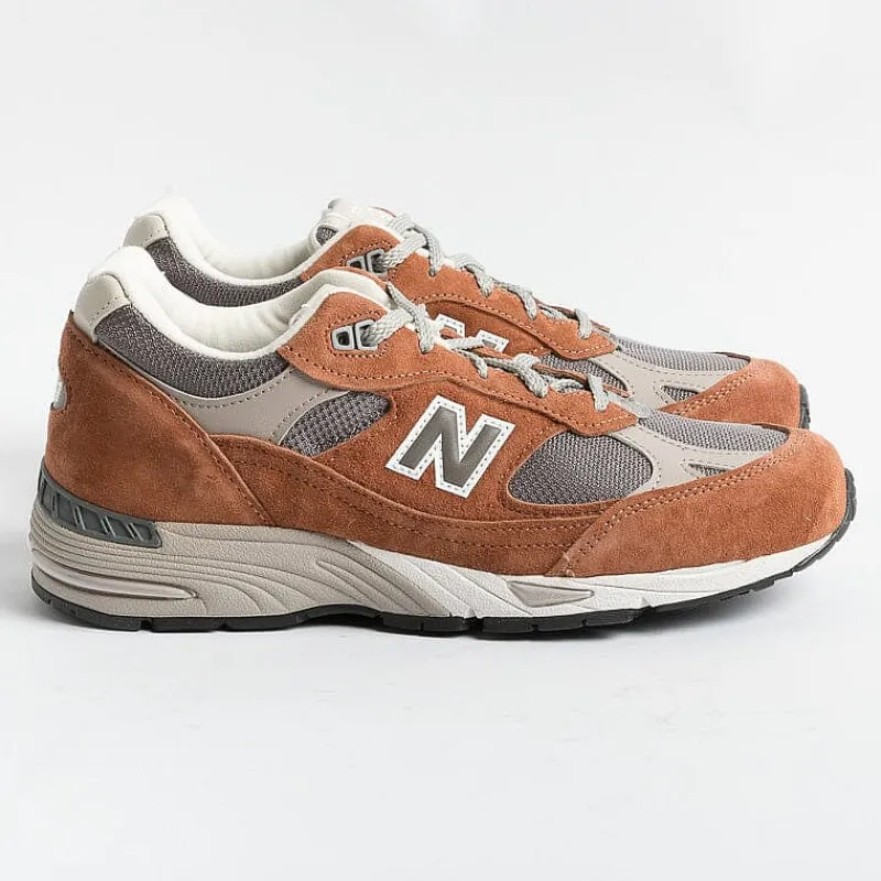 NEW BALANCE - Collezione Uomo New Balance - Sneakers M991Pty - Arancione<Collezione Scarpe Uomo Sneakers