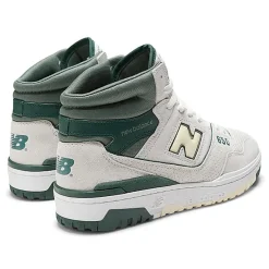 NEW BALANCE - Collezione Uomo New Balance - Sneakers Unisex Bb650Rvg - Bianco Verde<Collezione Scarpe Uomo Sneakers