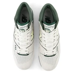 NEW BALANCE - Collezione Uomo New Balance - Sneakers Unisex Bb650Rvg - Bianco Verde<Collezione Scarpe Uomo Sneakers