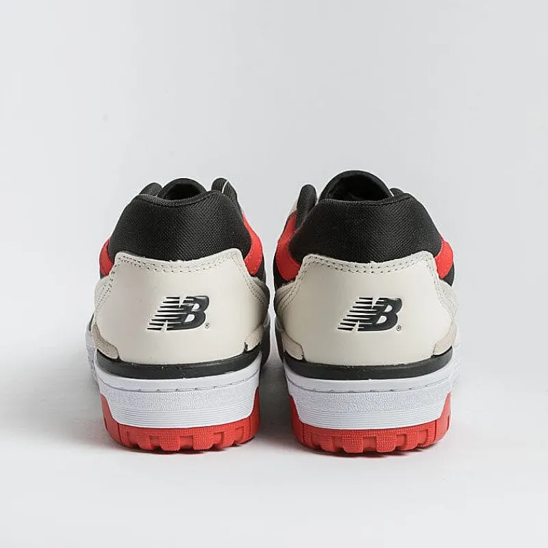 NEW BALANCE - Collezione Uomo New Balance - Sneakers Unisex Bb550Vtb - Bianco Rosso<Collezione Scarpe Uomo Sneakers