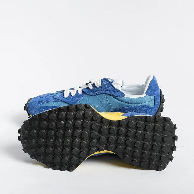 NEW BALANCE - Collezione Donna New Balance - Sneakers Us327Weh Giallo Blu<Collezione Scarpe Donna Sneakers