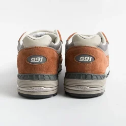 NEW BALANCE - Collezione Donna New Balance - Sneakers W991Pty - Arancione<Collezione Scarpe Donna Sneakers