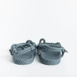 NOMADIC STATE OF MIND - Sandali Bassi Infraditotoe Joe Denim<Collezione Scarpe Donna Sandali Bassi