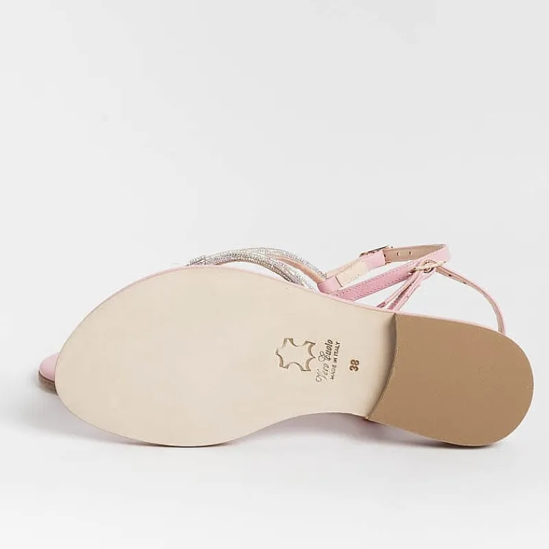 PAOLA FIORENZA - Sandali Bassi Infradito - Ss2336 - Rosa<Collezione Scarpe Donna Infradito