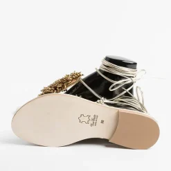 PAOLA FIORENZA - Sandali Bassi Infradito - Ss2346 Oro<Collezione Scarpe Donna Infradito