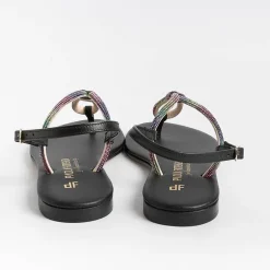 PAOLA FIORENZA - Sandali Bassi Infradito - Ss2336 - Nero<Collezione Scarpe Donna Sandali Bassi
