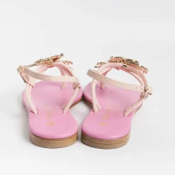 PAOLA FIORENZA - Sandali Bassi Infradito -Ps370 - Rosa<Collezione Scarpe Donna Infradito