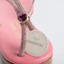 PAOLA FIORENZA - Sandali Bassi Infradito Fd03 - Rosa<Collezione Scarpe Donna Sandali Bassi