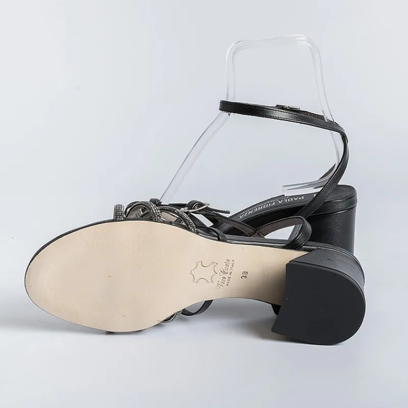 PAOLA FIORENZA - Sandali Con Tacco - Fd13 - Nero<Collezione Scarpe Donna Sandali Con Tacco
