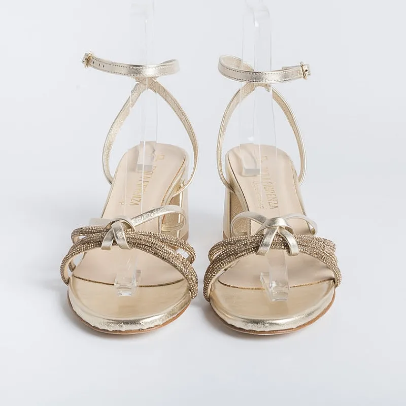 PAOLA FIORENZA - Sandali Con Tacco - Fd13 - Oro<Collezione Scarpe Donna Sandali Con Tacco