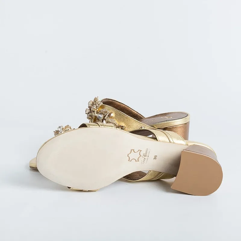 PAOLA FIORENZA - Sandali Con Tacco - Fb901 - Ambra<Collezione Scarpe Donna Sandali Con Tacco